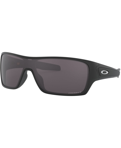 Oakley Men's Polarized Sunglasses, Oo9129 Cables 63 In Matte Black,prizm Grey Polarized