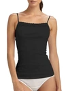 Hanro Moments Spaghetti Camisole In Black