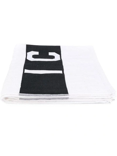 Dsquared2 Icon Beach Towel - White