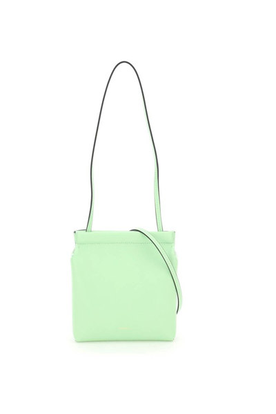 Wandler Teresa Mini Leather Shoulder Bag In Green