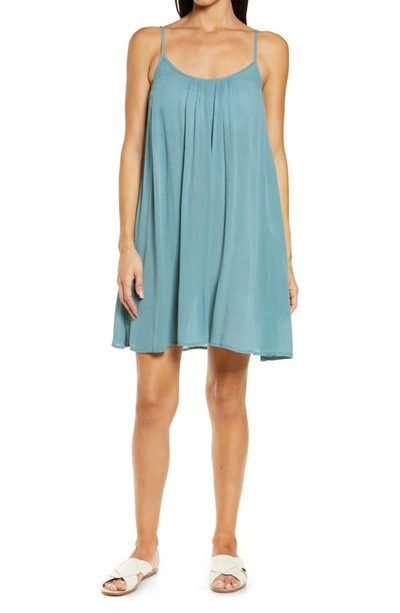 Elan Cover-up Slipdress In Jade