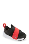 Nike Kids' Flex Advance Flyease Sneaker In Black/ Teal/ Red/ Ash