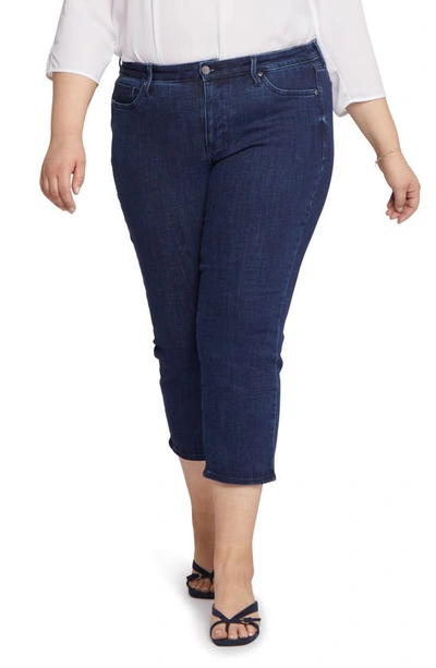 Nydj Relaxed Piper High Rise Crop Straight Jeans In Genesis