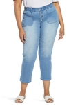 Nydj Marilyn Infinity Waist Button Fly Crop Jeans In Everly