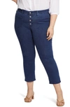 Nydj Marilyn Infinity Waist Button Fly Crop Jeans In Genesis