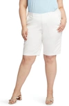 Nydj Bermuda Shorts In Optic White