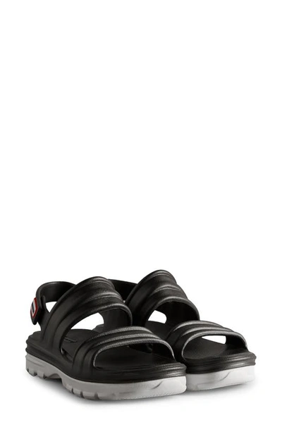 Hunter Women's Bloom Sandal In Black/white