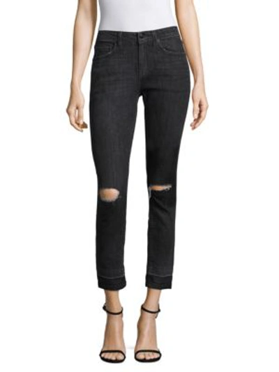 Derek Lam 10 Crosby Devi Ankle High-rise Authentic Skinny In Gray