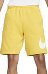 Nike M Nsw Club Short Bb Gx In Vivid Sulfur/ Vivid Sulfur