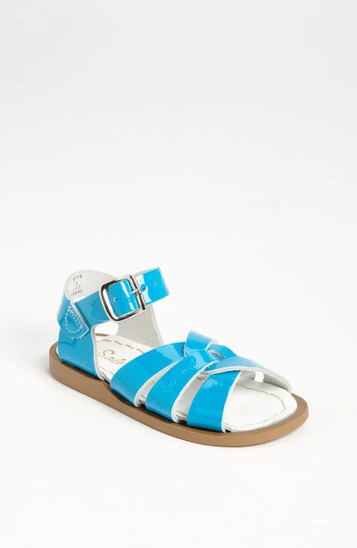 Salt Water Sandals By Hoy Original Sandal In Shiny Turquoise