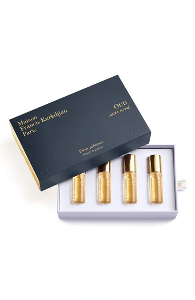 Maison Francis Kurkdjian Oud Satin Mood Limited-edition Extrait De Parfum 4 X 4ml In Multi