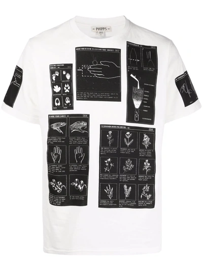 Phipps All-over Graphic-print T-shirt In White