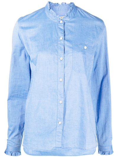 Woolrich Shirt With Contrasting Logo In Default Title
