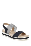 Lifestride Shoes Zing Slingback Sandal In Navy