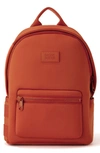 Dagne Dover Medium Dakota Neoprene Backpack In Clay Red