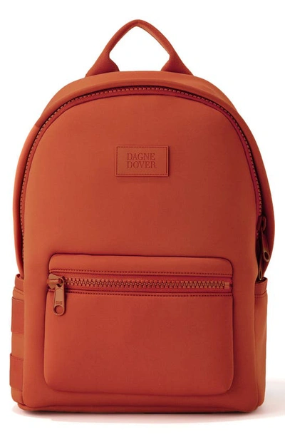 Dagne Dover Medium Dakota Neoprene Backpack In Clay Red