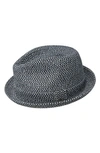 Bailey 'billy' Straw Hat In Black Heather