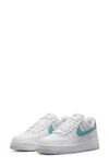 White/ Washed Teal