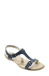 Vaneli Taletha T-strap Sandal In Navy
