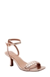 Linea Paolo Holly Ankle Strap Sandal In Rose Quartz