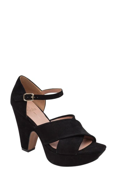 Linea Paolo Imogene Platform Sandal In Black