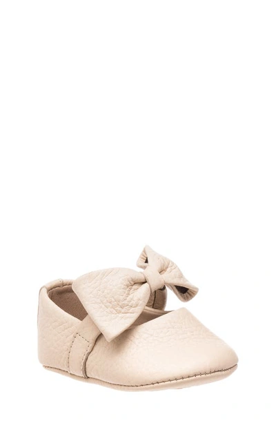 Elephantito Kids' Ballerina Crib Shoe In Cream