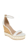 Bcbgeneration Narida Espadrille Platform Wedge Sandal In White