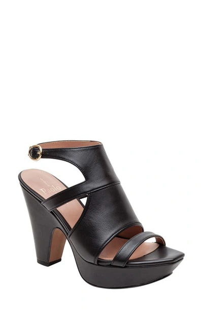 Linea Paolo Irina Platform Sandal In Black