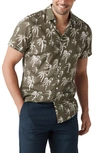 Rodd & Gunn Damper Bay Short Sleeve Button-up Shirt In Sage