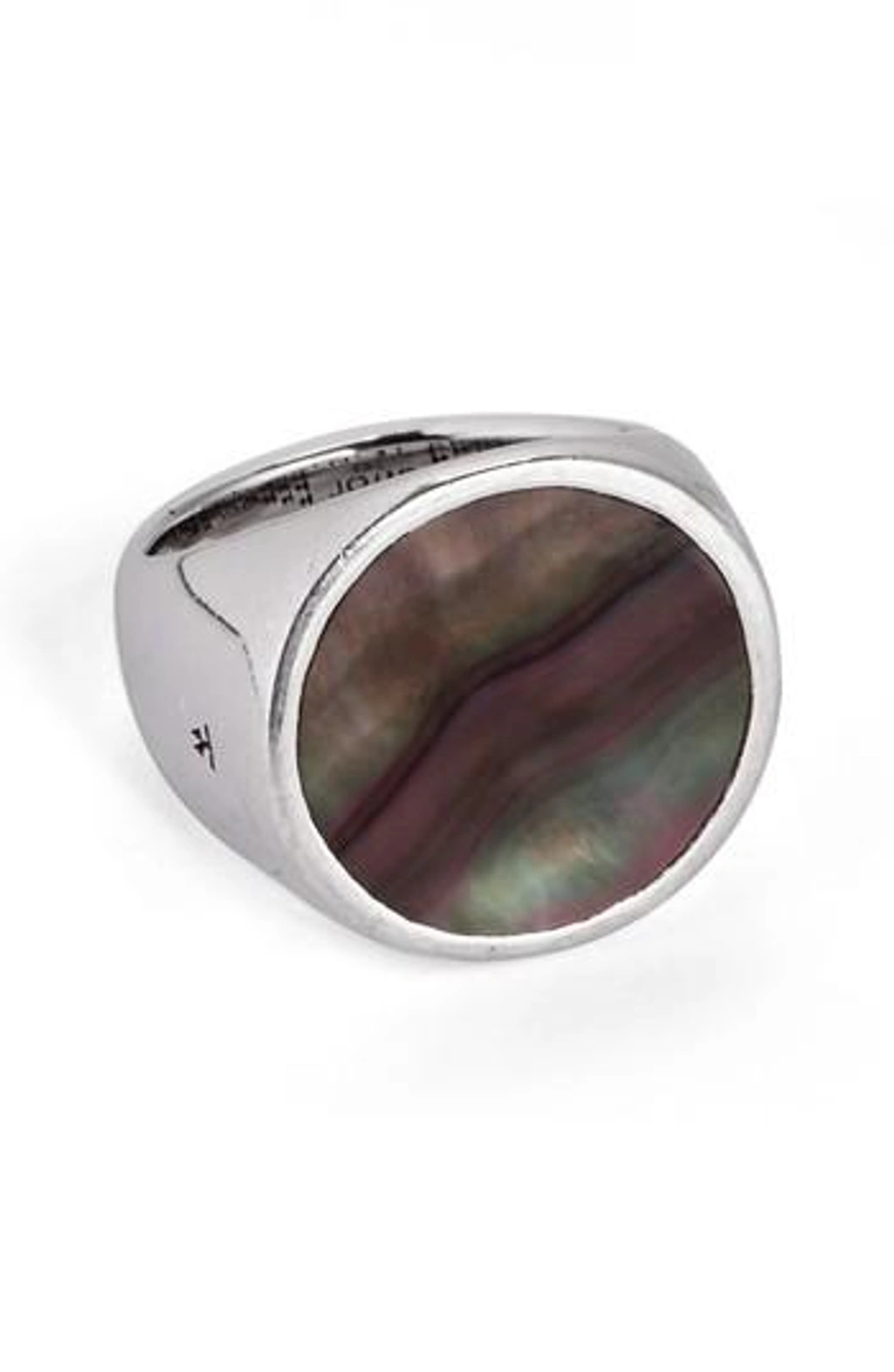 tomwood　Oval Black Mother of Pearl Oval Black Mother of Pearl - Tom Wood Project Official