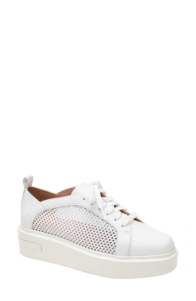 Linea Paolo Kosta Platform Sneaker In White