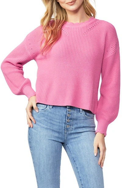 Paige Yenni Sweater In Sultry Rose