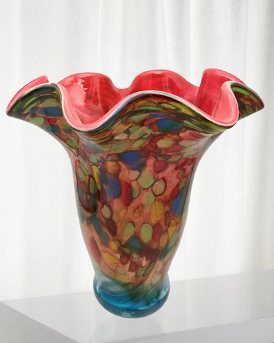Dale Tiffany Andissa Art Glass Vase