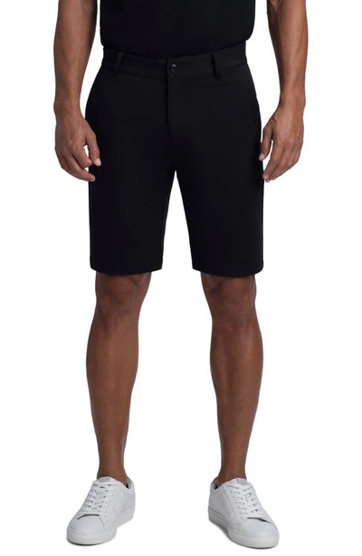 Bugatchi Men's Performance Knit Bermuda Shorts In Black