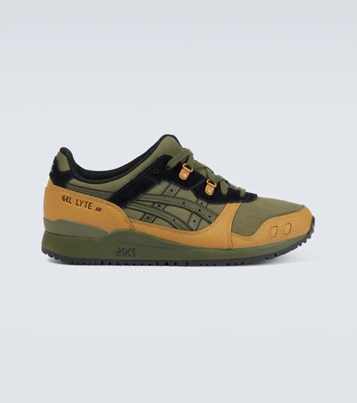 asics gel lyte olive canvas