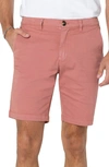 Liverpool Los Angeles Liverpool Stretch Cotton Shorts In Salmon
