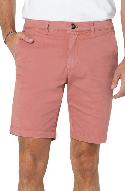 Liverpool Los Angeles Liverpool Stretch Cotton Shorts In Salmon