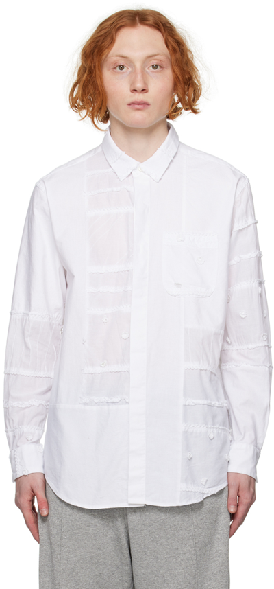 Engineered Garments Mens White Shirt