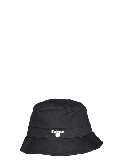Barbour Cascade Bucket Hat In Black