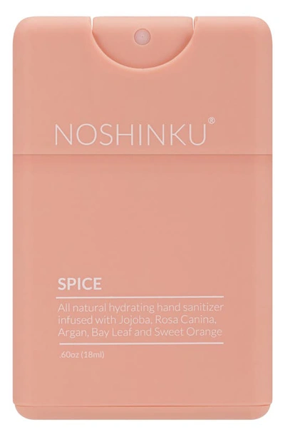 Noshinku Refillable Pocket Hand Sanitizer, 0.67 oz In Spice