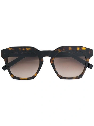 Mcm Tortoiseshell Oversized Sunglasses - Brown