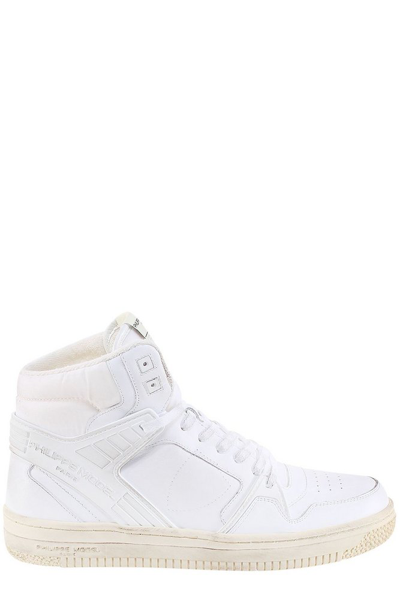 Philippe Model Paris High-top Trainers In White