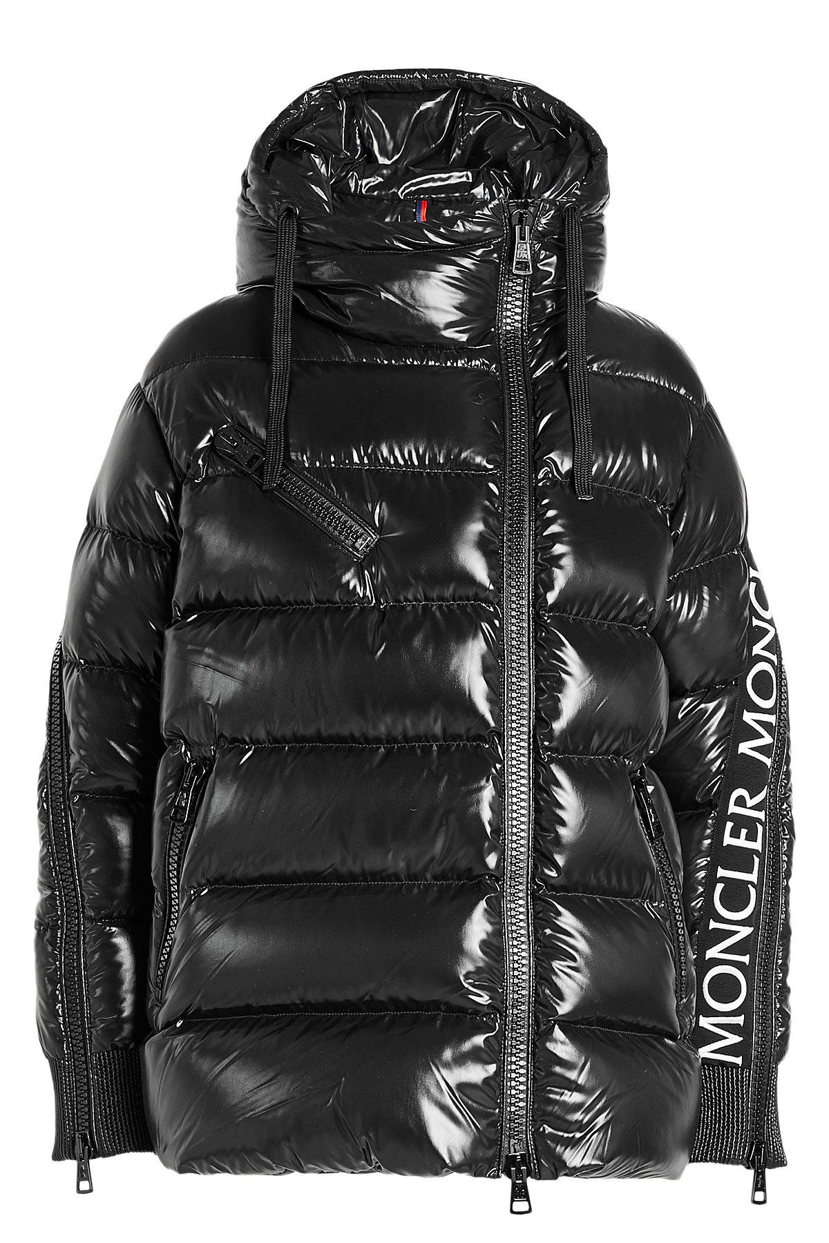 Download Moncler X Stylebop.com Down Jacket With Hood In Black ...
