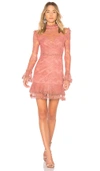 Nicholas Thalia Dress In Dusty Pink