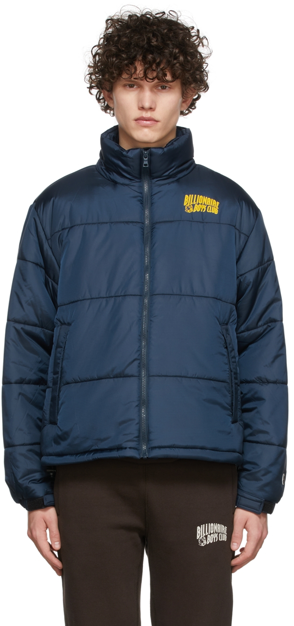 Billionaire Boys Club logo-patch padded jacket - Black