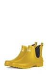 Barbour Women's Wilton Wellington Ankle Rain Boots Women's Shoes In Yellow