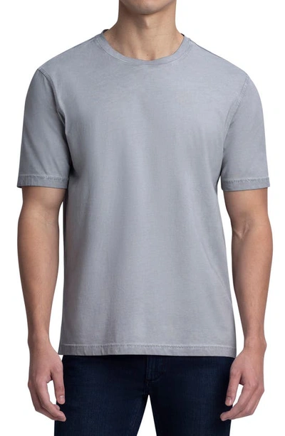 Bugatchi Men's Garment-dyed Cotton T-shirt In Platinum