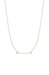 Bony Levy Icon Personalized Diamond Charm Necklace In 18k Yellow Gold - 2 Charms