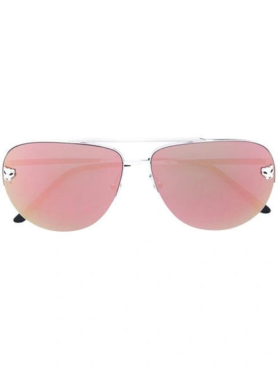 Cartier Panthère De  Aviator-frame Sunglasses