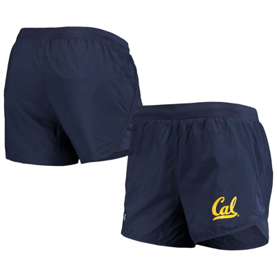 Under Armour Navy Cal Bears Fly By Run 2.0 Performance Shorts